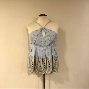 BEAUTIFUL NEVER WORN Anthropologie Top!!